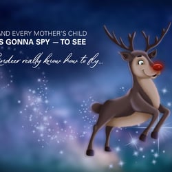 Illustration für Weihnachtspostkarte