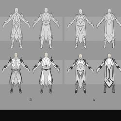armor shape options