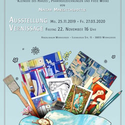Ausstellungsplakat „Ich Träume Bunt“ 2019/2020