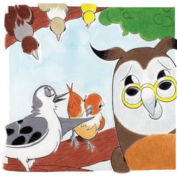 Jonis Stimme – Kinderbuch Illustrationen