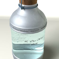 L`oco Water/Flaschendesign#3