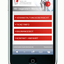 WebApp Halle Münsterland
