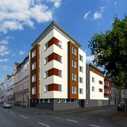 Architekturvisualisierung Mehrfamilienhaus