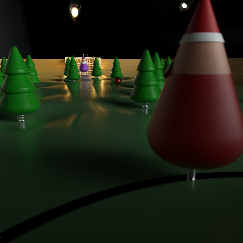 Xmas Soccer – C4D Viewport Game