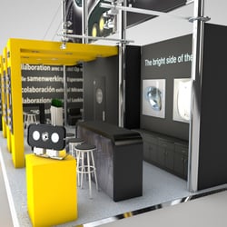 Rendering Messestand