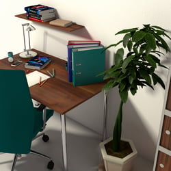 CGI – Schreibtisch
