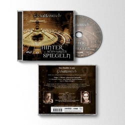 Artwork Design der „Schattenreich“ Hörspielserie, Folge 7: Hinter schwarzen Spiegeln