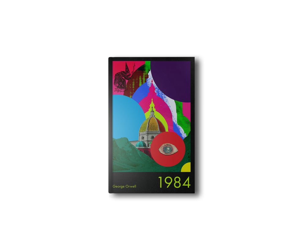 Coverkonzept für das Buch 1984 von George Orwell