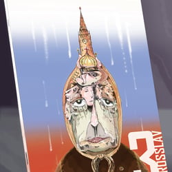 Cover und Illustrationen für die Zeitschrift „Jarosslav“ (Bochum)  22.12.2010