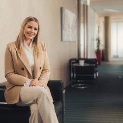 Portrait im Büro