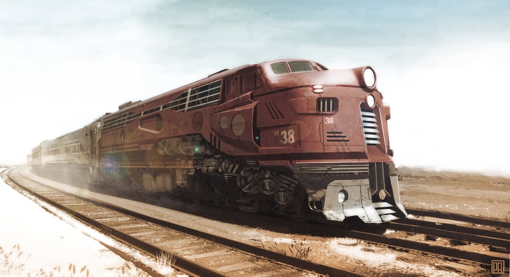 Go-West train concept