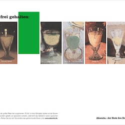 Anzeigen-Kampagne für den Absinth “DEVA Absenta”