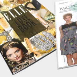 Inserción prensa ULTRA LIFT para HANNIBAL LAGUNA y la firma ATACHE s.a. Inserción en la revista ELLE luxe book