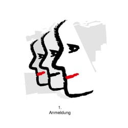 Illustration für Blutspende-Stationen DRK