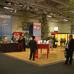 160 m2 Messestand, Qnamic AG