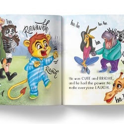 Digitale Zeichnungen, Illustrationen für Kinderbuch