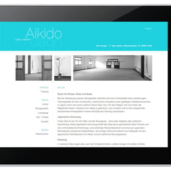 Aikido üben – Dirk Kropp | Corporate Design | Website | Dojo