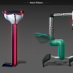 Retro Robots 2
