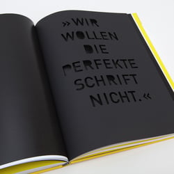 Buchgestaltung – FF DIN