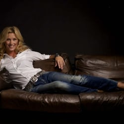 on the sofa