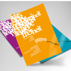 Typografische Anzeige