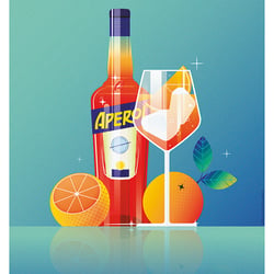 14 Jahre eigenes Business // Jubiläums Postermotiv Illustration