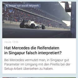Formula-1 App For Android