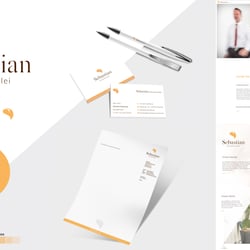 Corporate Design / Website / Geschäftsausstattung – Sebastian Steuerkanzlei – Kolibri Werbeagentur Chemnitz