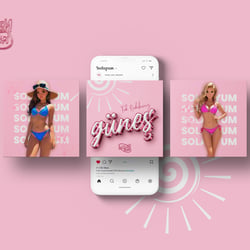 Crazy Sun Solaryum Social Media Designs
