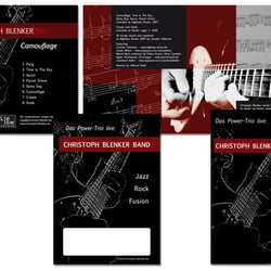 Christoph Blenker · CD-Booklet, Plakate