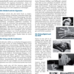 Artikel für das GötzMagazin