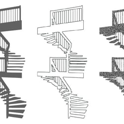 Treppen, Vektorgrafiken