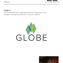 Konzeption Globe Logo