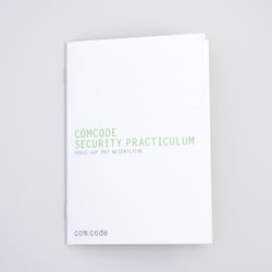 Broschüre für die ComCode GmbH