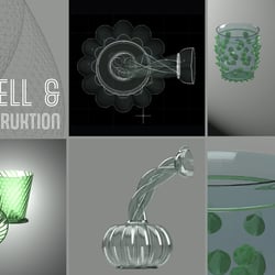 Glas des 15.−17. Jh. in 3D, personal work