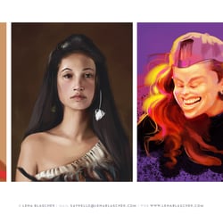 digitale Portraits