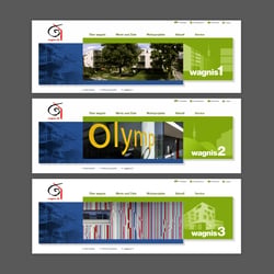 Wohnbaugenossenschaft wagnis eG – Website Header