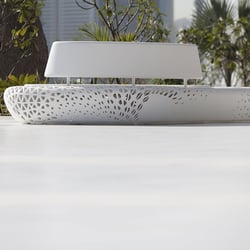 Exterior furniture design for Noor Island, Sharjah