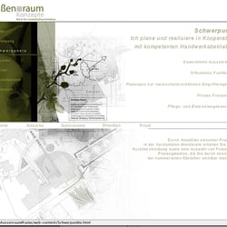 AussenRaumKonzepte – Screenshot Website