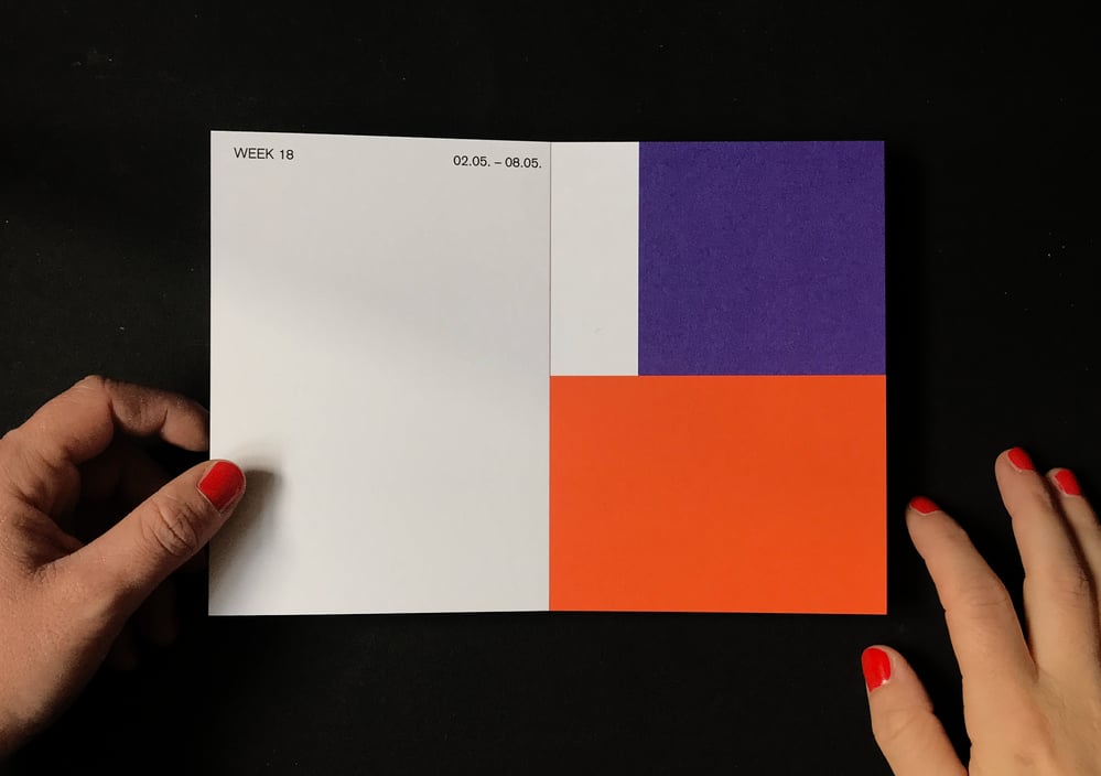 Color Combination Calendar 2022