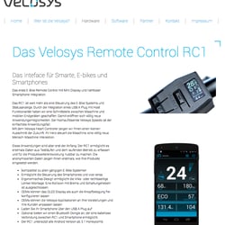 Velosys Corporate-, Web- und App-Screen-Design