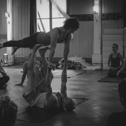 Yoga Festival Bern 2015, Acro Yoga