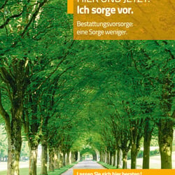 Plakatkampagne Bestattungsvorsorge 2016