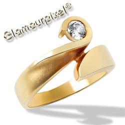 Edelsteinring gold