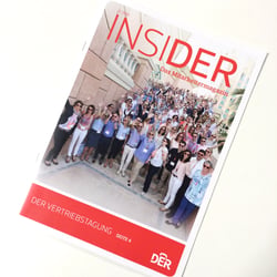 InsiDER Mitarbeitermagazin der DER Deutsches Reisebüro GmbH & Co. KG