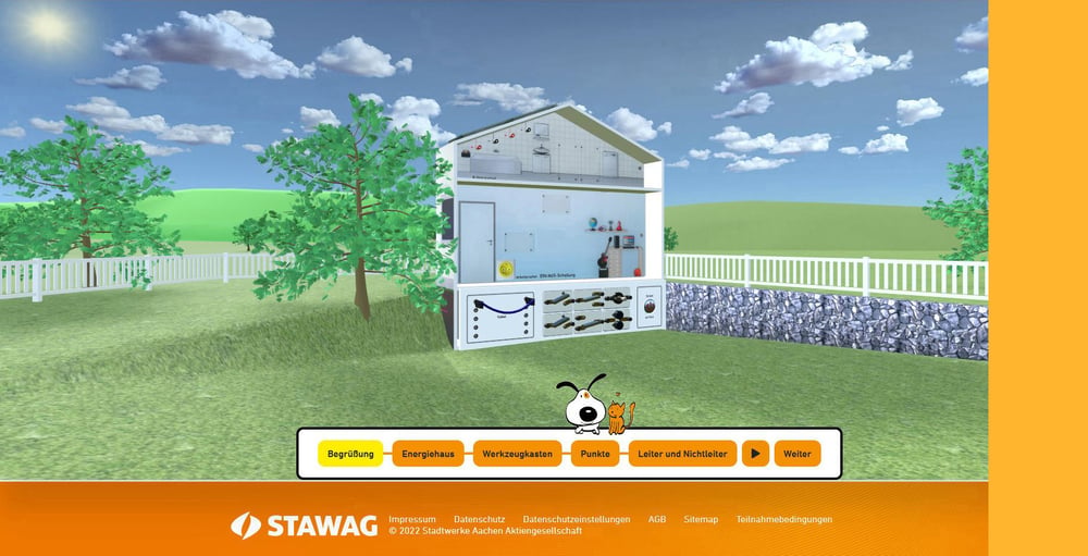 Energiehaus – Lernsoftware