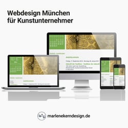 Webdesign für Kunstunternehmer