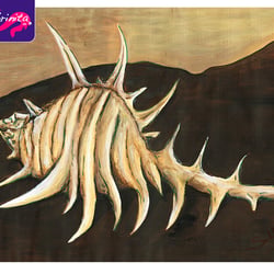 Nur eine Schnecke – Acryl