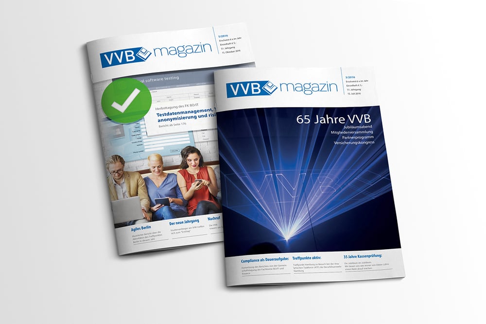 Magazin der VVB Köln – Redaktionelle Betreuung, Layout, Gesamtherstellung