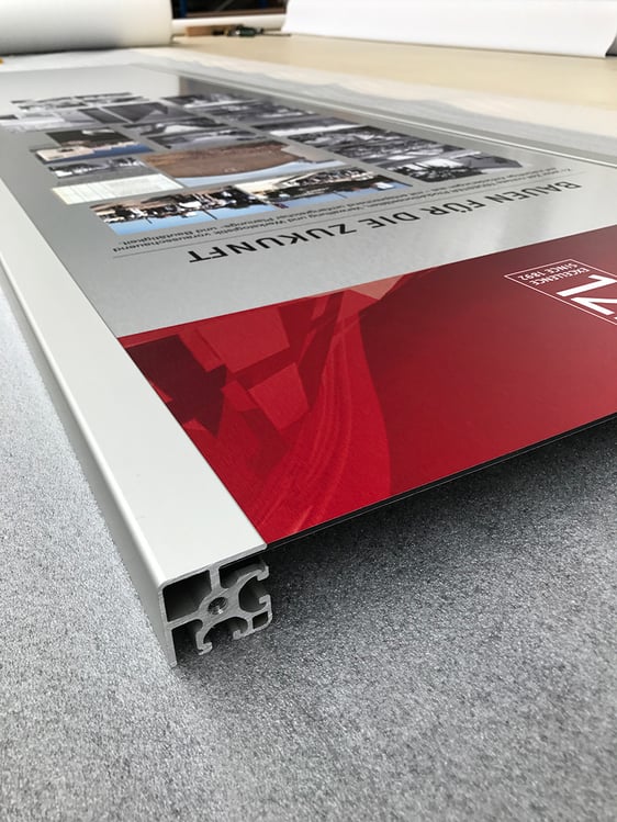 Platte für Fotosäule